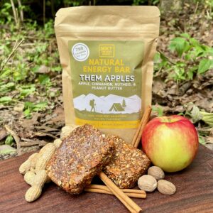 Them Apples, Apple, Cinnamon, Nutmeg, & Peanut Butter, Energy Bars
