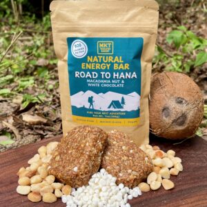 Road to Hana, Macadamia Nut & White Chocolate, Energy Bars