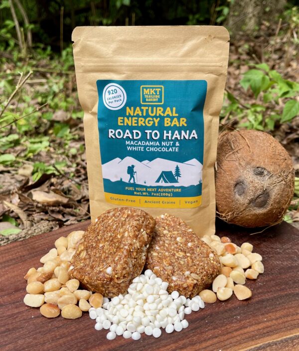 Road to Hana, Macadamia Nut & White Chocolate, Energy Bars